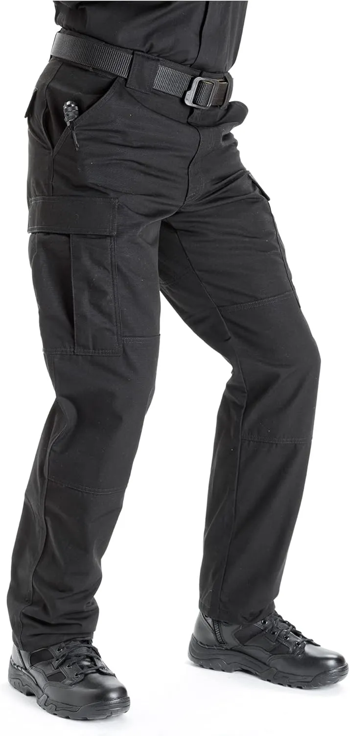 5.11 Tactical Men's Lightweight TDU Ripstop Work Pants, Adjustable, Teflon Finish, Style 74003