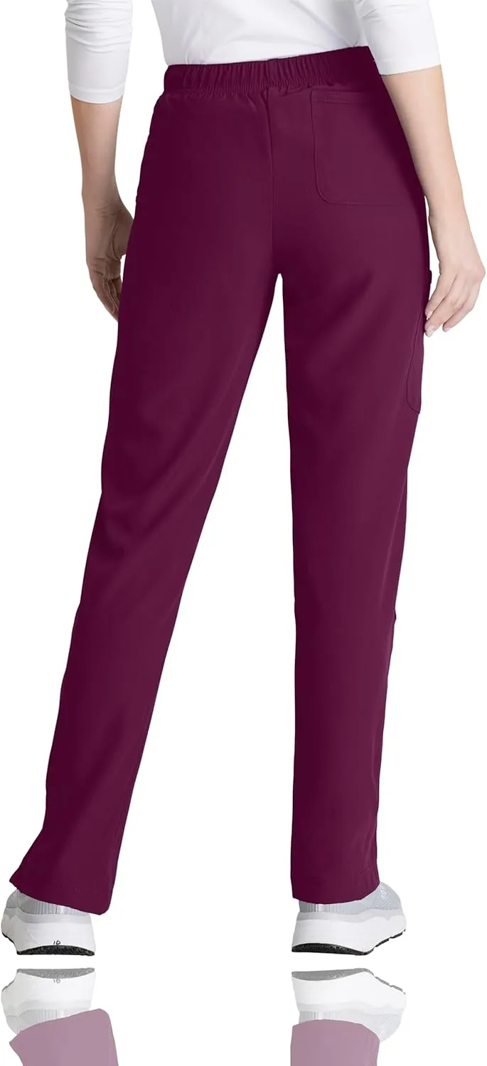 BARCO Skechers Vitality Charge Scrub Pant for Women - Mid-Rise Medical Pant, 4-Way Stretch Women's Scrub Pant