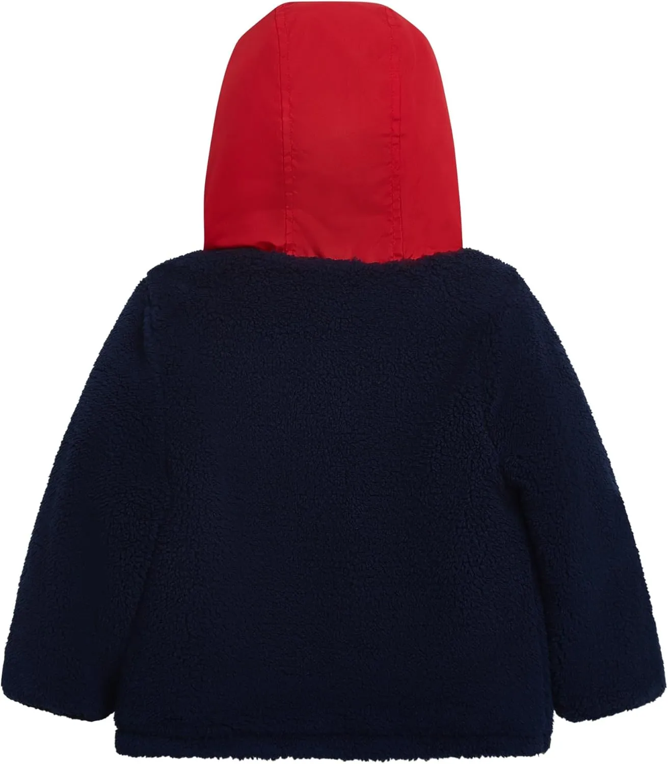 Carter's Boys Midweight Reversible Sherpa-to-Poly Hooded Jacket