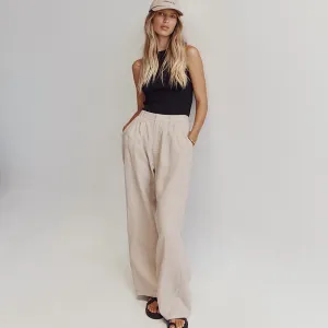 Casual High Waisted Floor Dragging Wide Leg Pants Wholesale Womens Clothing