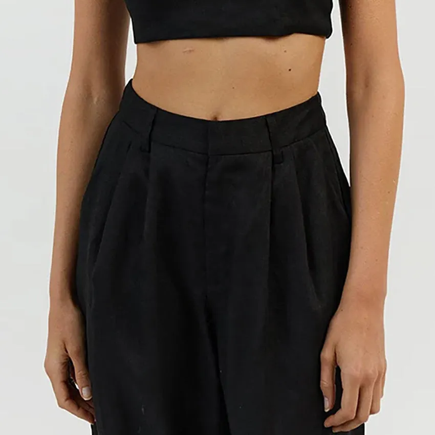 Casual High Waisted Floor Dragging Wide Leg Pants Wholesale Womens Clothing