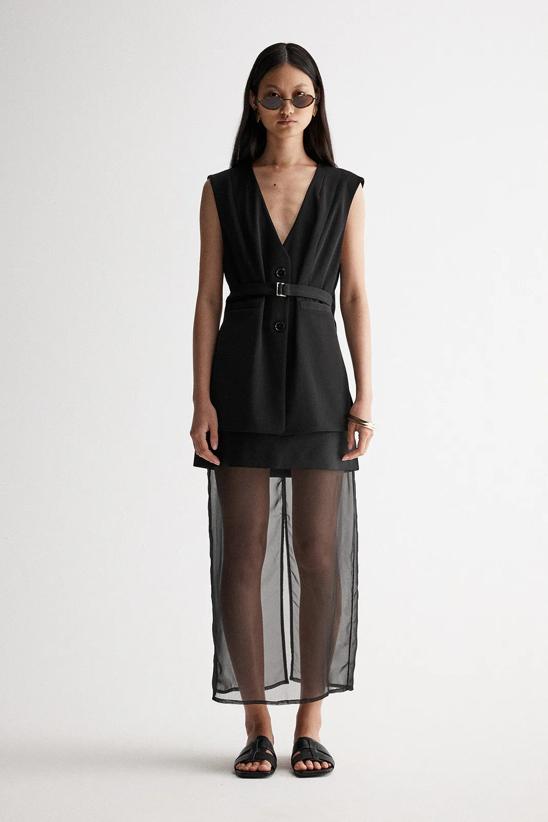 Clara Vest Black