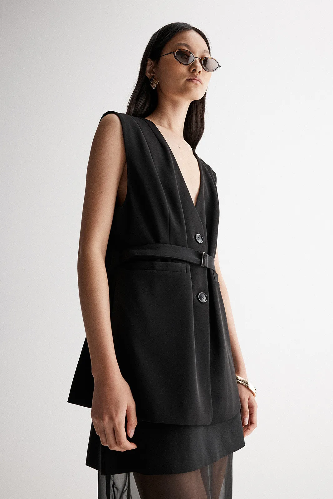 Clara Vest Black