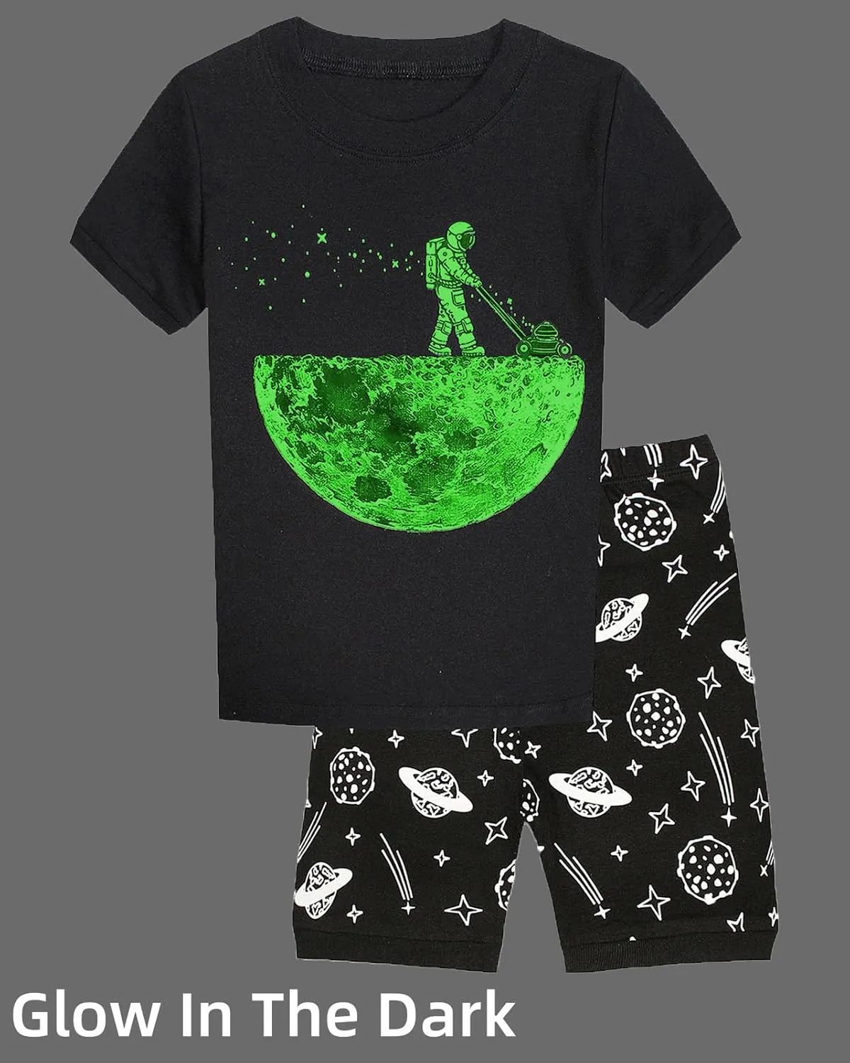 Cotton Pajamas Boys Summer Shorts Sets Toddler Boys Pjs Kids Sleepwear 18Months-12Years