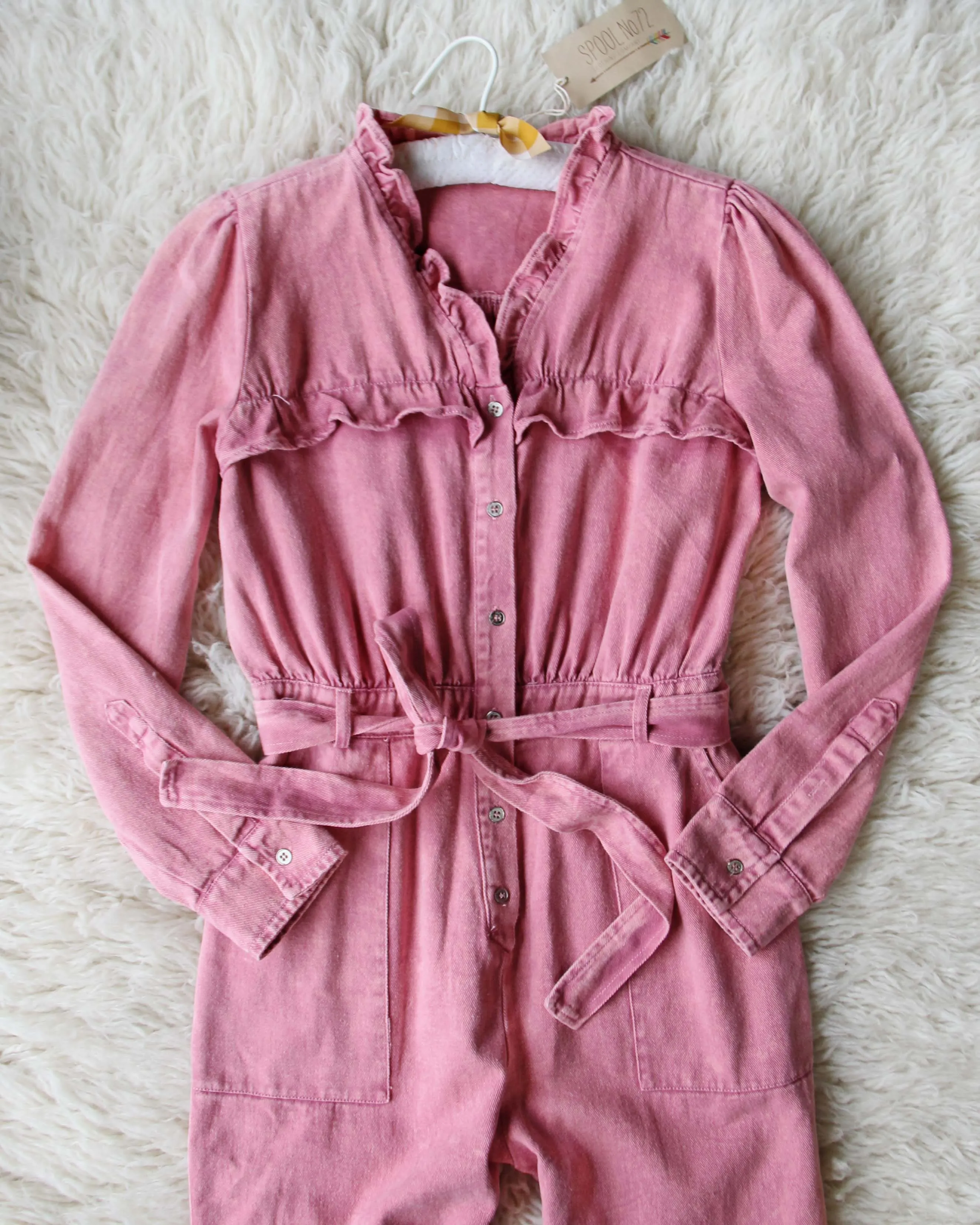Edelweiss Ruffle Coveralls