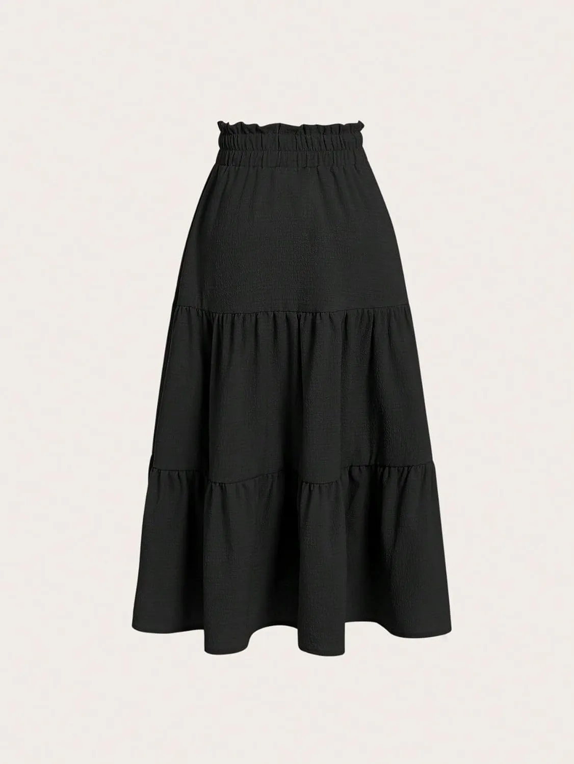 Floerns Girls Boho Floral Print High Waist Flare Hem Summer Long Skirt