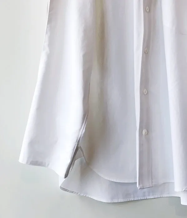 FUMIKA_UCHIDA/Oxford/ARM-BELTED SHIRTS(WHITE)