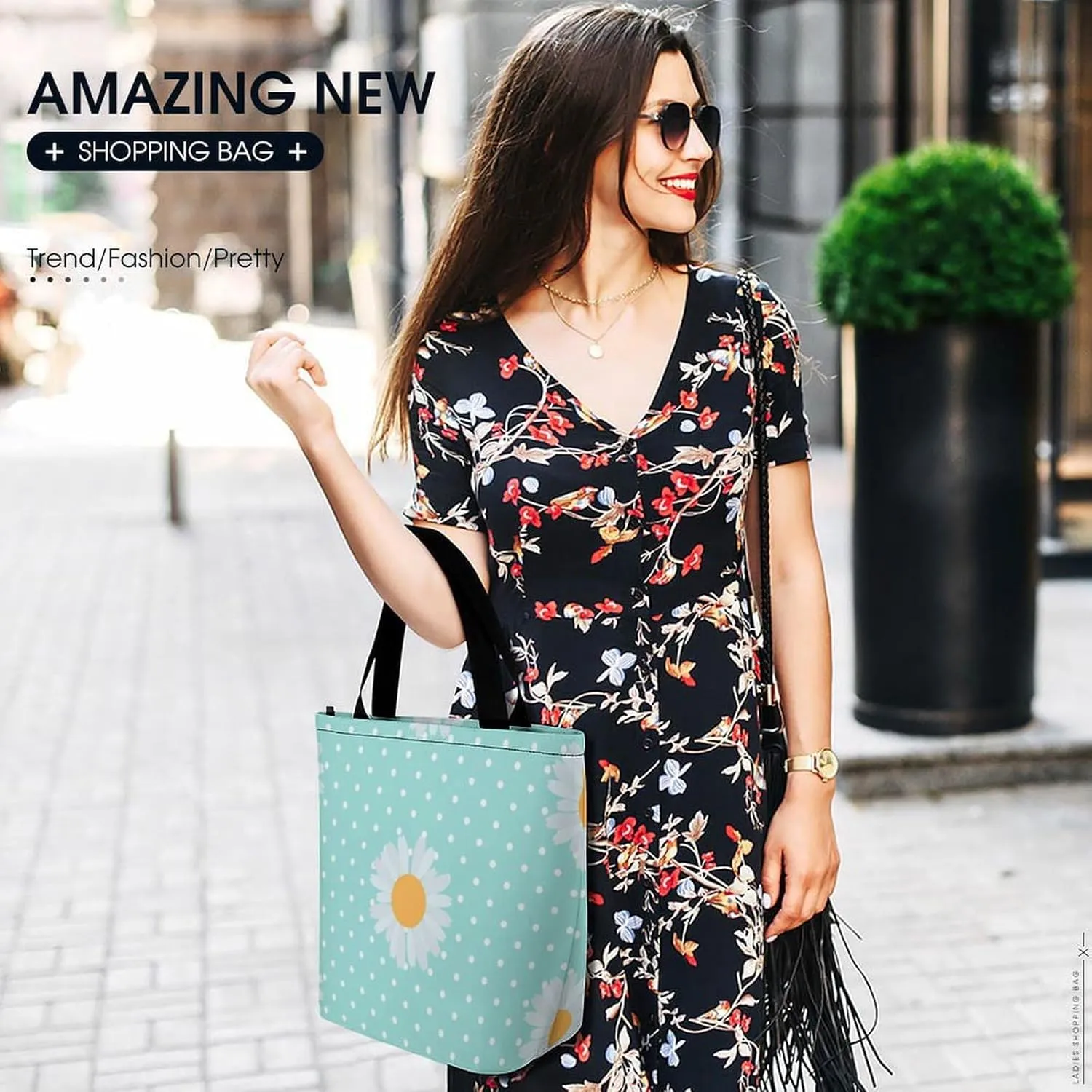 Halloweens Pattern Orange Black Hobo Handbags With Zipper Women's Tote Handbags