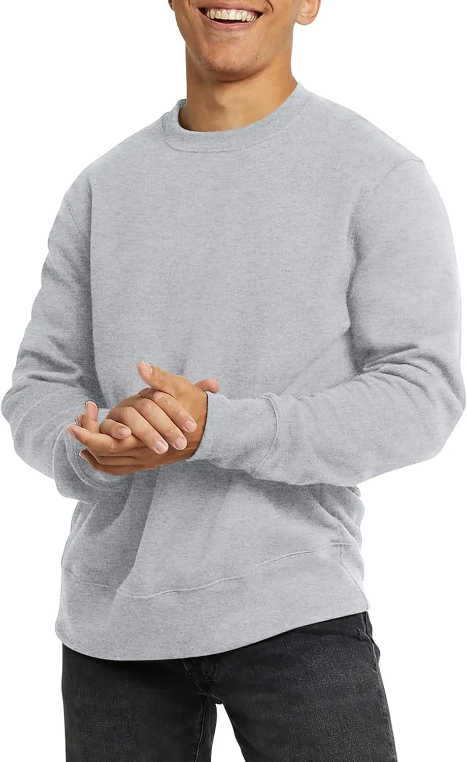Hanes Men's Originals Sweatshirt, Midweight Fleece Pullover, Crewneck Sweatshirt For Men