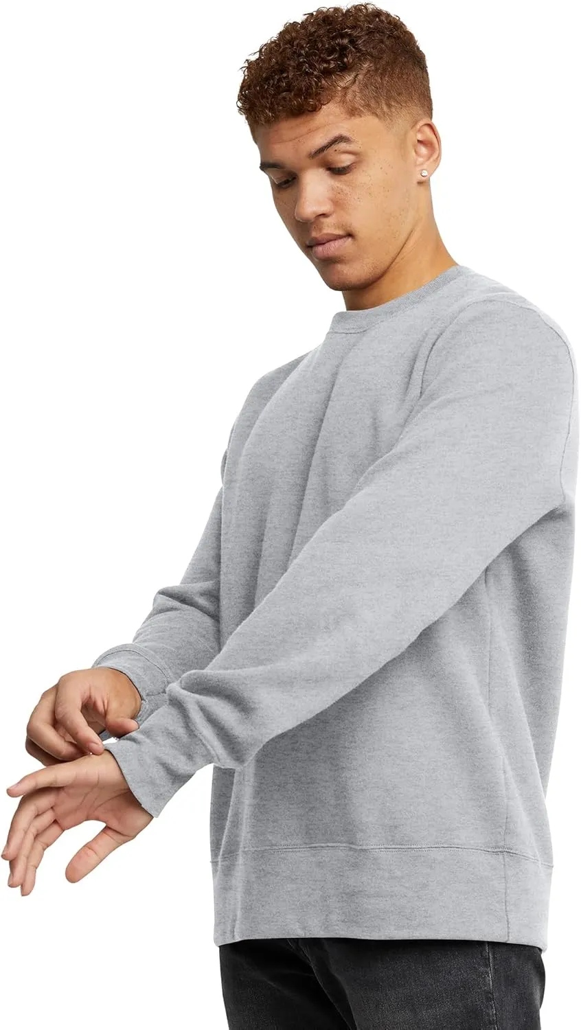 Hanes Men's Originals Sweatshirt, Midweight Fleece Pullover, Crewneck Sweatshirt For Men