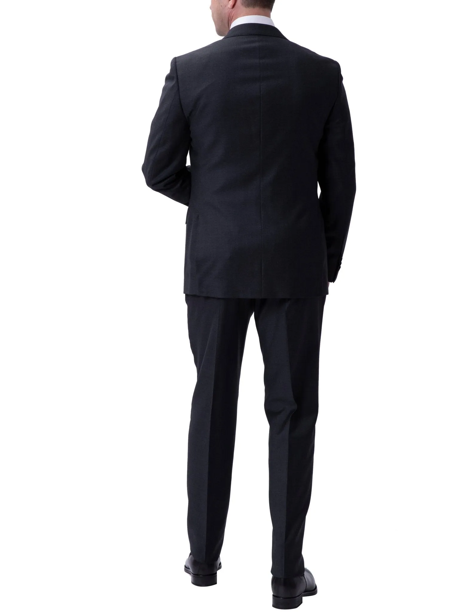 HENRY SARTORIAL Twill Suit CHARCOAL REG