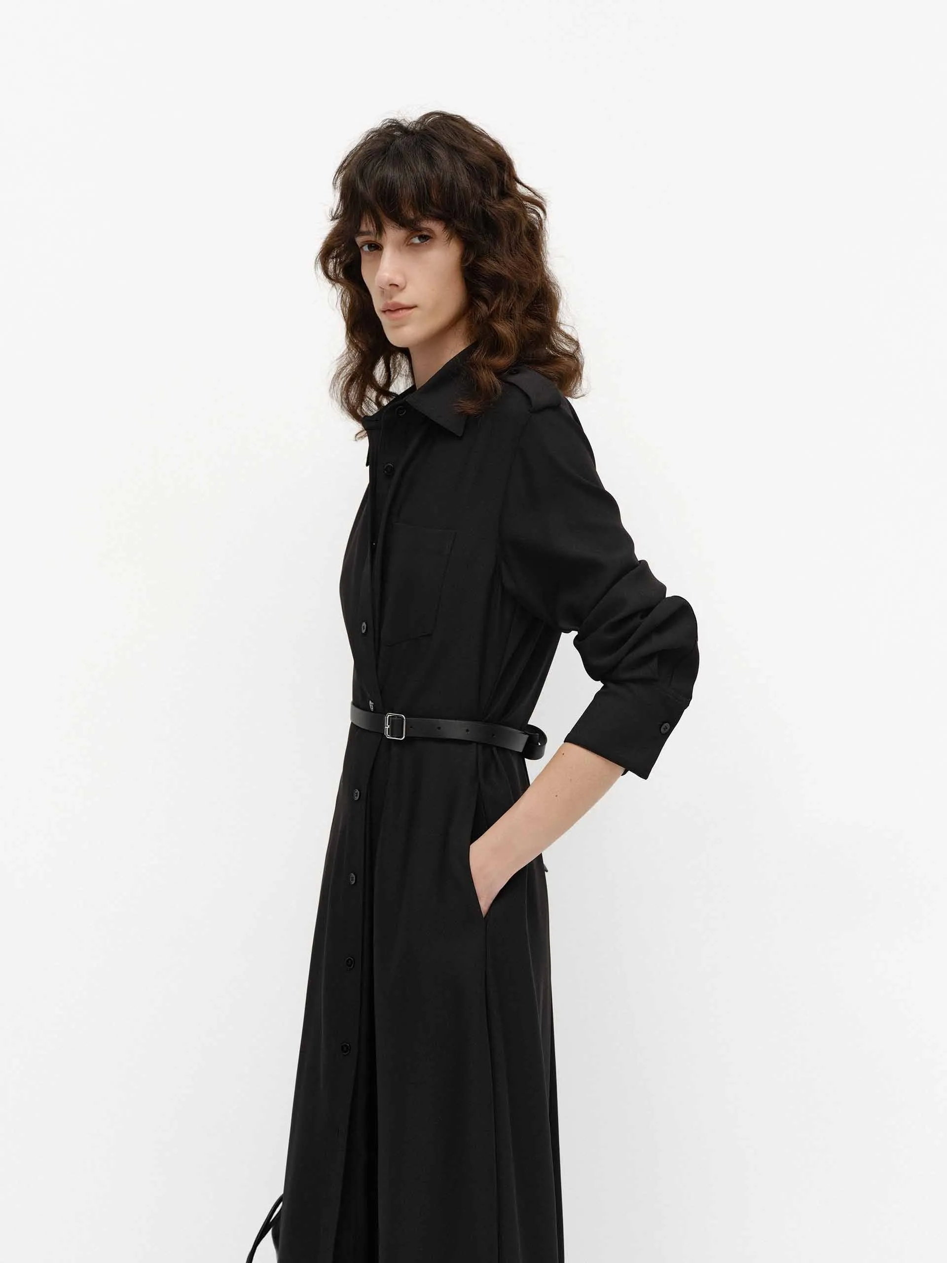 Include Belted Maxi Dress