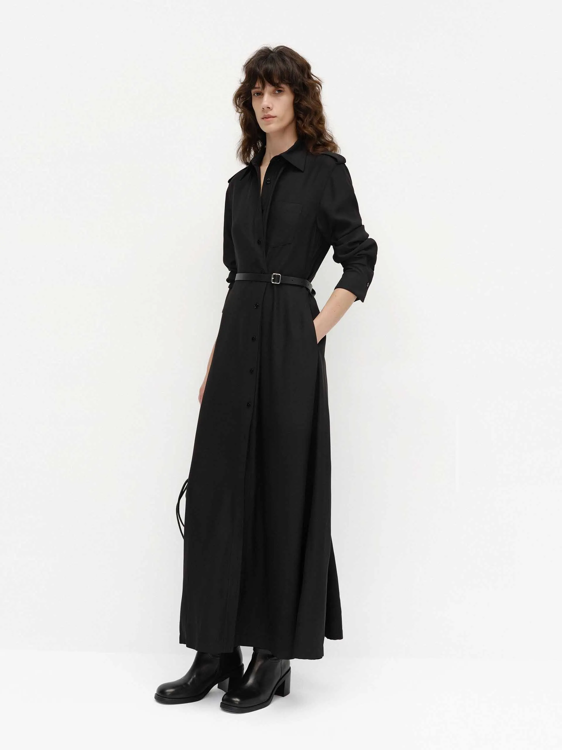 Include Belted Maxi Dress