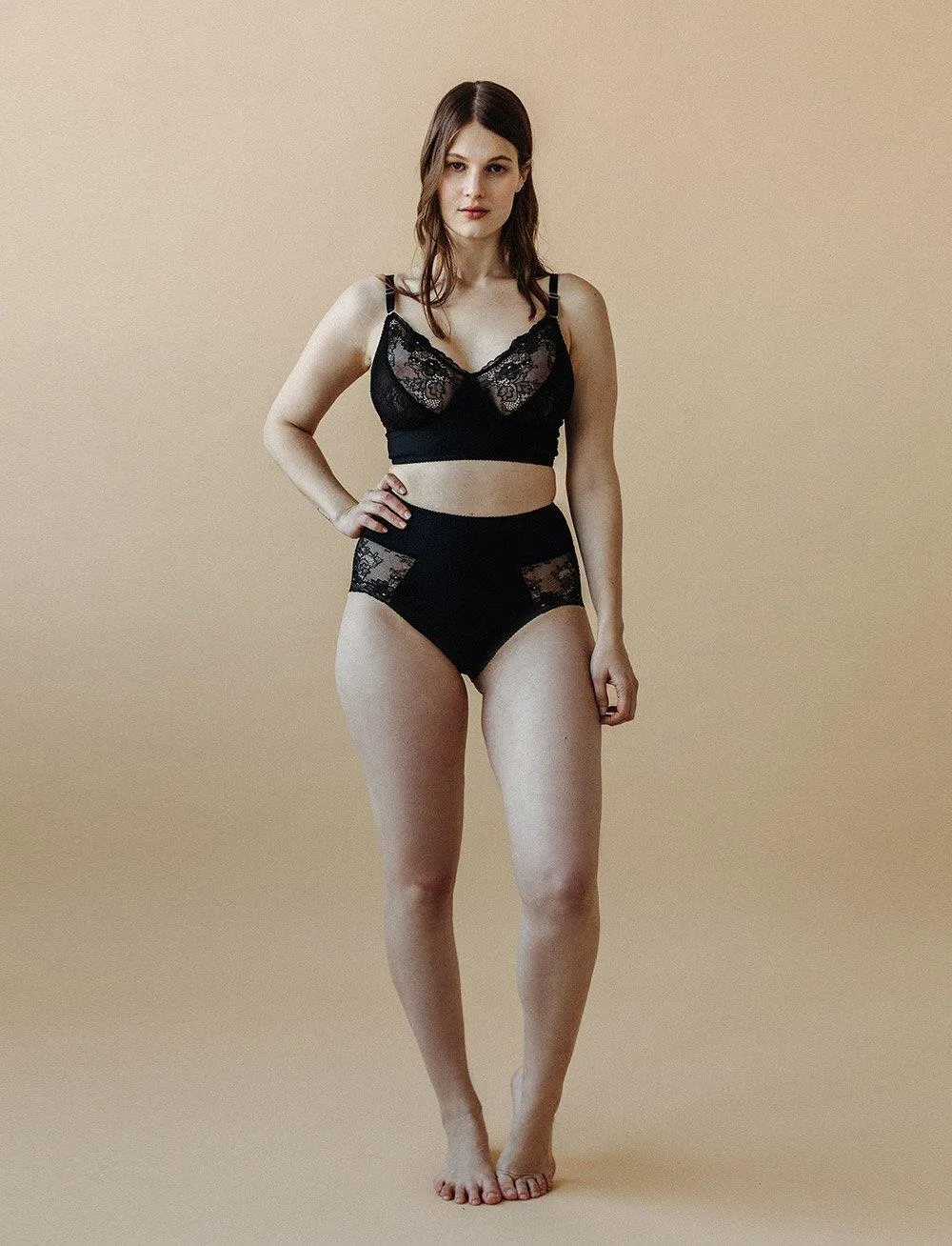 Ivy Classic Longline (Black)
