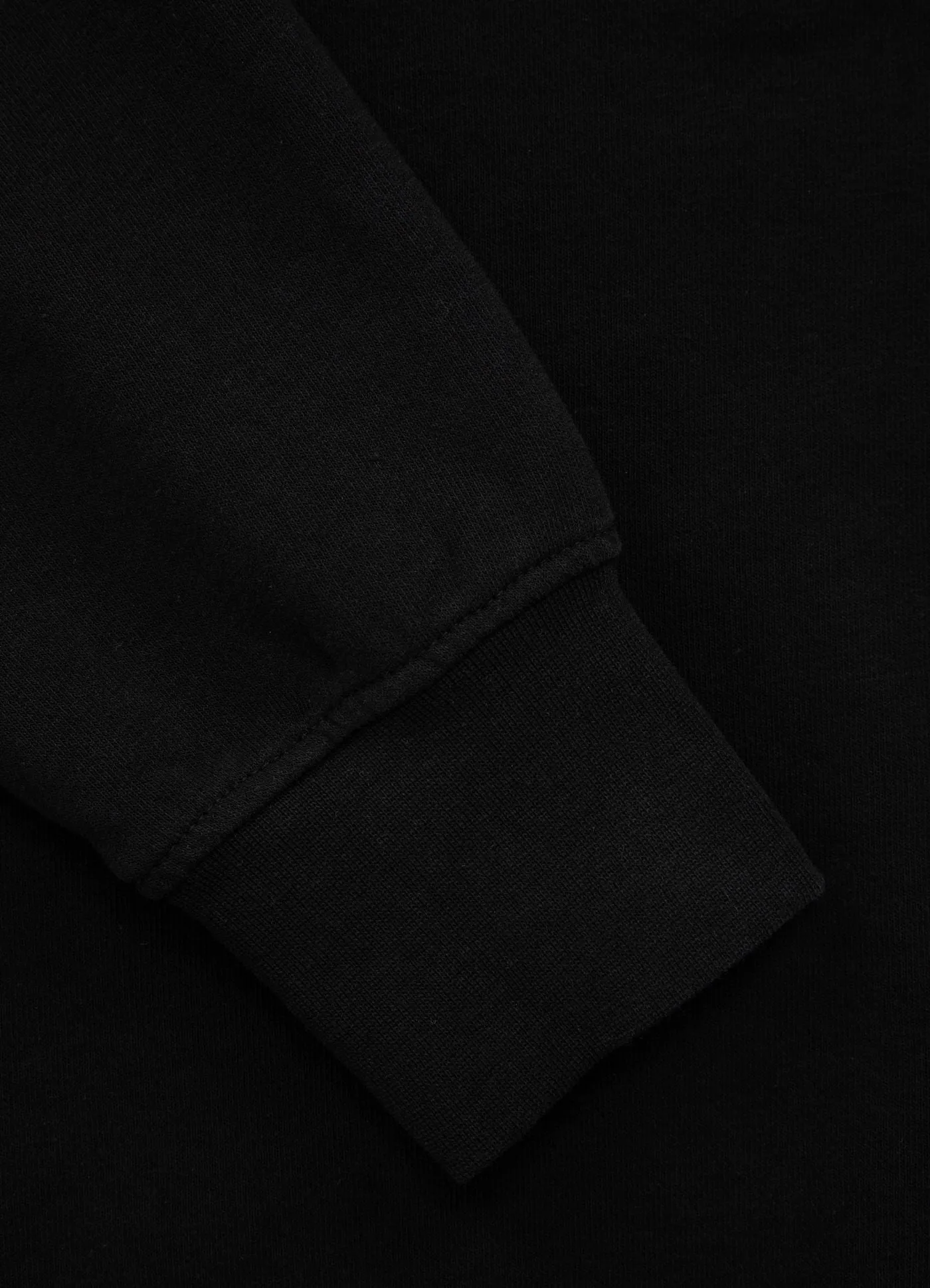 Jarvis Tricot Terry Sweatshirt - Black
