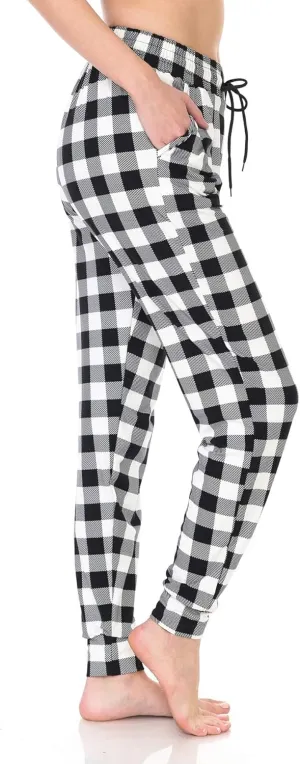 Leggings Depot Premium Women's Joggers Popular Print High Waist Track Pants (S-XL) BAT5