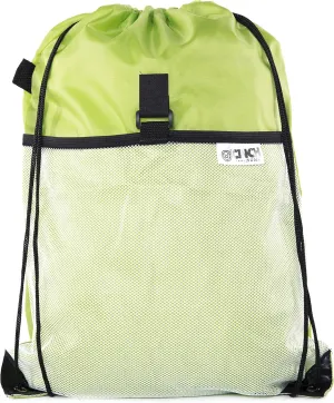 Mato & Hash Lightweight Reusable Fold Up Bags | Packable Backpacks, Reusable Drawstring Bag with Attached Fold Up Pocket