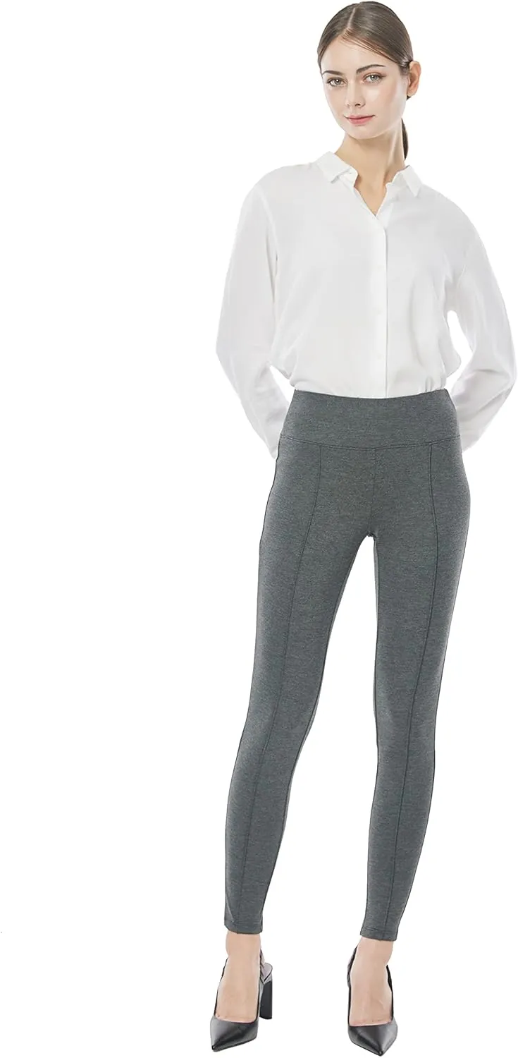 May You Be Women's mid-Rise Ponte Legging Pants
