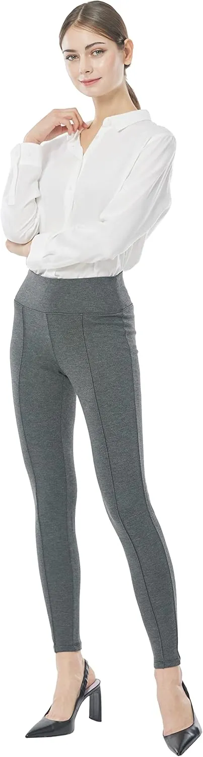 May You Be Women's mid-Rise Ponte Legging Pants