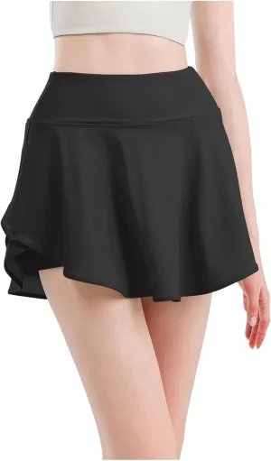 Tennis Skirts for Women Summer Golf Skort High Waisted Workout Athletic Skorts Quick Dry Skirts Sports Running Shorts
