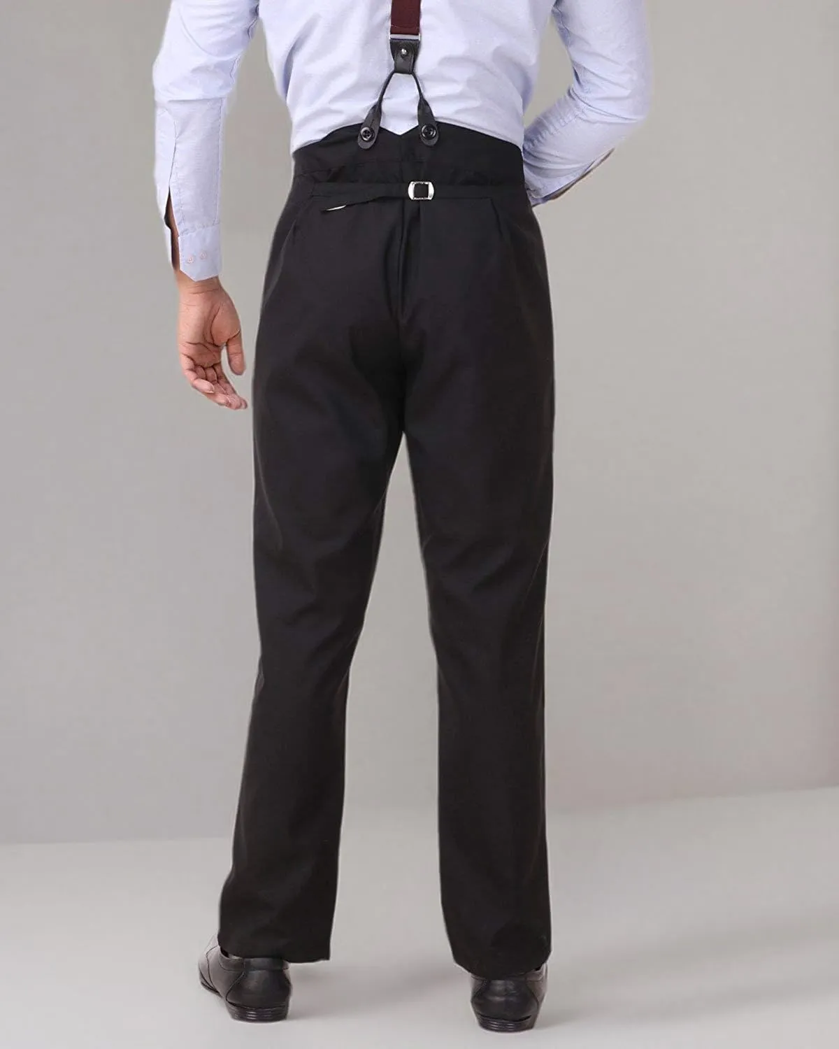 ThePirateDressing Steampunk Victorian Cosplay Costume Architect Men's Pants Trousers