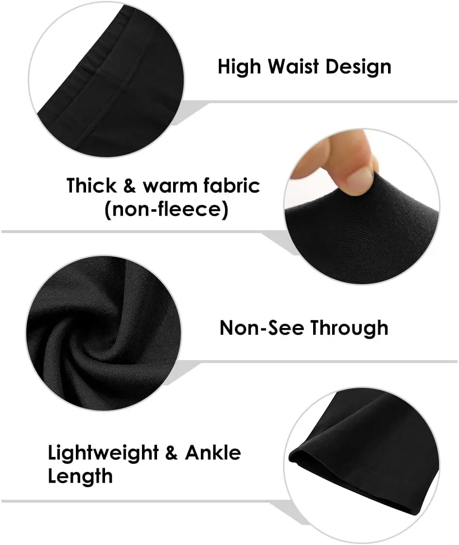 TIYOMI Plus Size Leggings for Women High Waist Full Length Pants Casual Ankle Fall Leggings XL-5XL