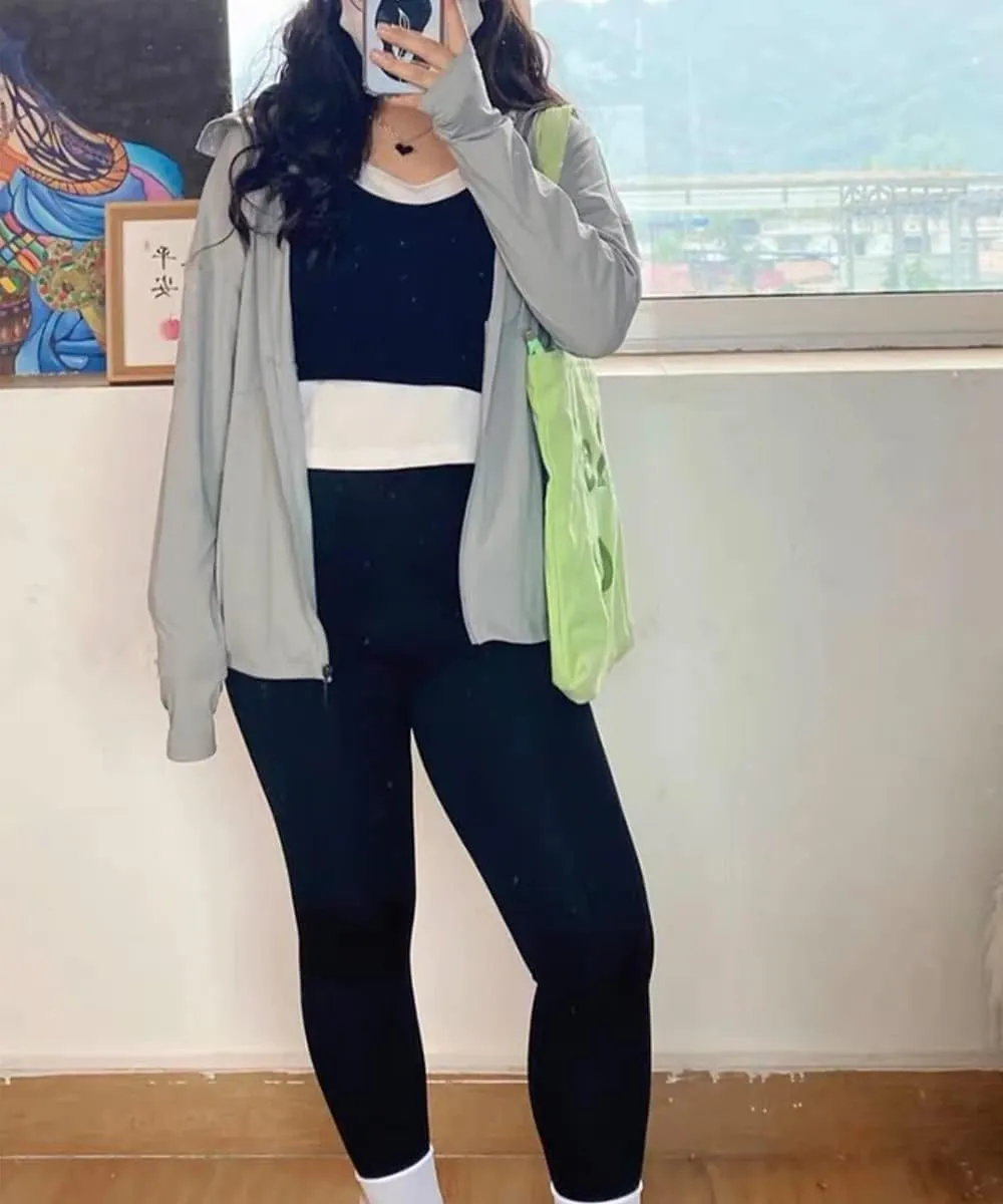 TIYOMI Plus Size Leggings for Women High Waist Full Length Pants Casual Ankle Fall Leggings XL-5XL