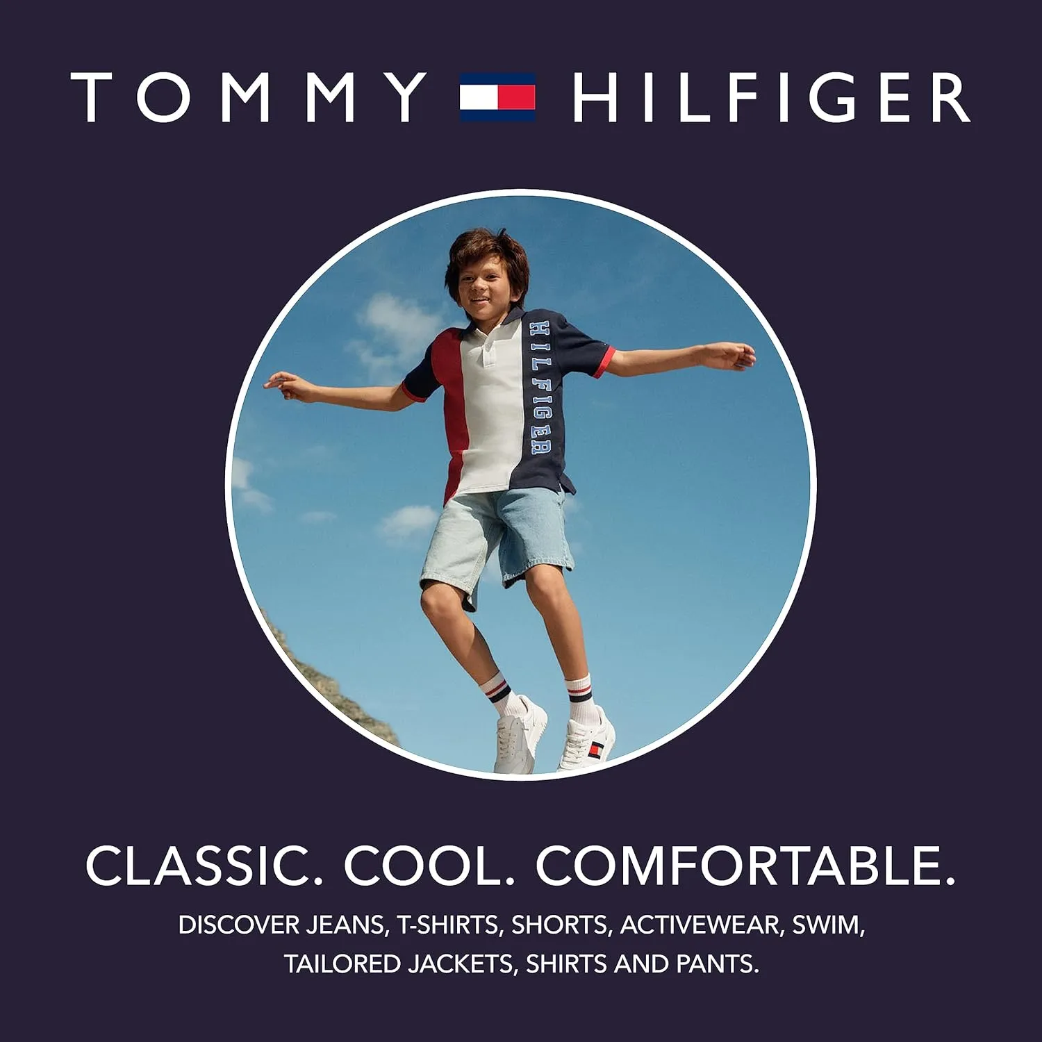 Tommy Hilfiger Boy's Revolution Slim Straight Leg Stretch Jean