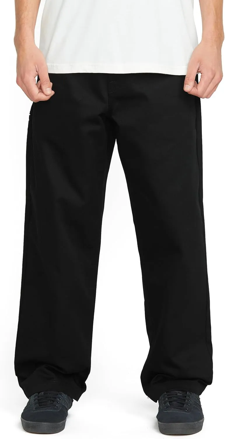 Volcom Men's Frickin Skate Loose Baggy Fit Chino Pants