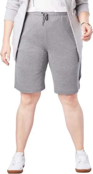 Woman Within Plus Size Sport Knit Short