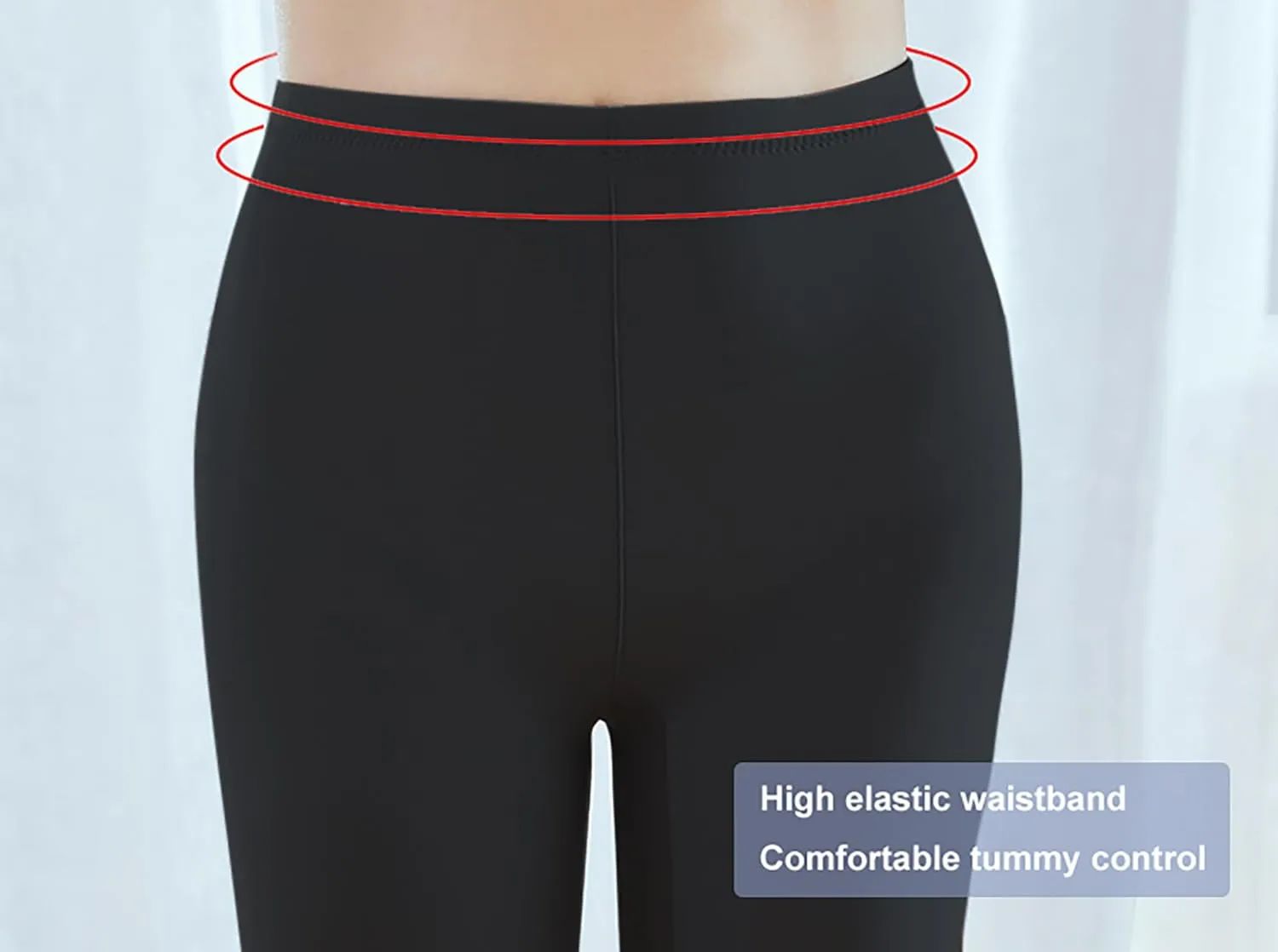 Women's Sexy See Through Sheer Tight Pants Nylon Legging